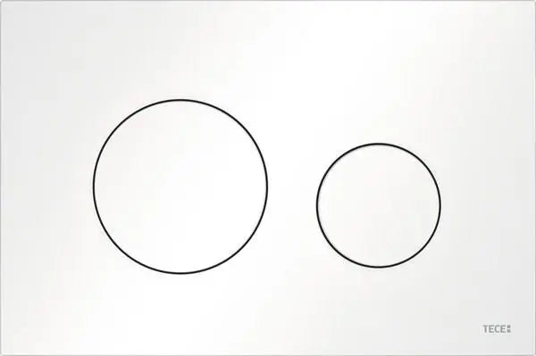 SaniSupreme TECE 'LOOP' bedieningspaneel Mat Wit