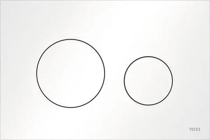 SaniSupreme TECE 'LOOP' bedieningspaneel Mat Wit