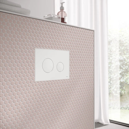 SaniSupreme TECE 'LOOP' bedieningspaneel Mat Wit