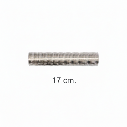 SaniSupreme Universele Keukenkraan Adapter - Verlengstuk Kraan inbouw universeel staal extra lang 17 cm. M32