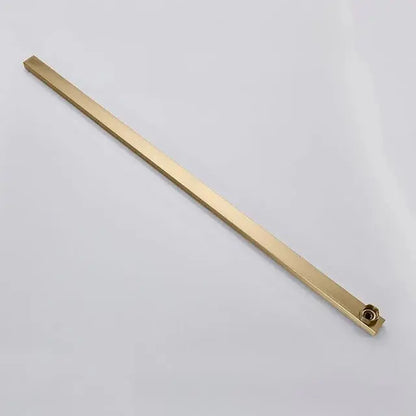 SaniSupreme verlengbuis douche 90 cm geborsteld goud rechthoek alleen in combinatie tbv Arizona douche set
