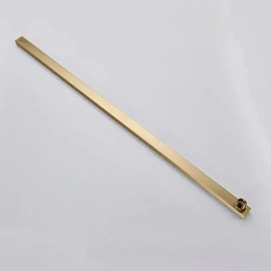 SaniSupreme verlengbuis douche 90 cm geborsteld goud rechthoek alleen in combinatie tbv Arizona douche set