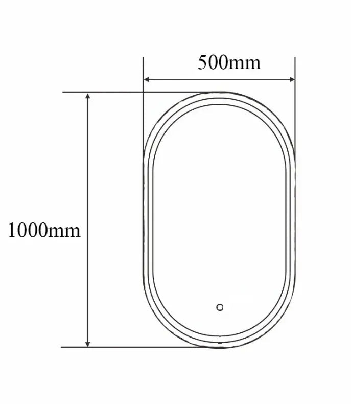 Sanisupreme Vista Geborsteld Goud 50x100 cm