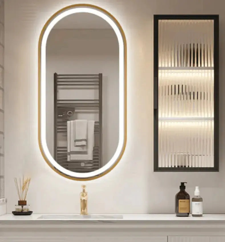 Sanisupreme Vista Geborsteld Goud 50x100 cm