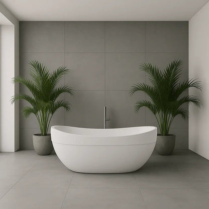 SaniSupreme vrijstaand Bad Adonis AquaTherme Plus 190x96x82 zwart