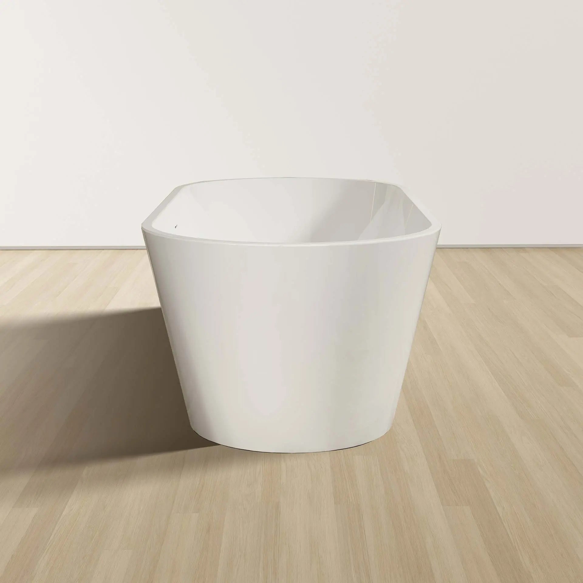 SaniSupreme vrijstaand Bad AquaThermePlus Acryl 180x80x58 cm Wit Glans