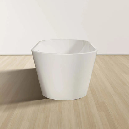 SaniSupreme vrijstaand Bad AquaThermePlus Acryl 180x80x58 cm Wit Glans