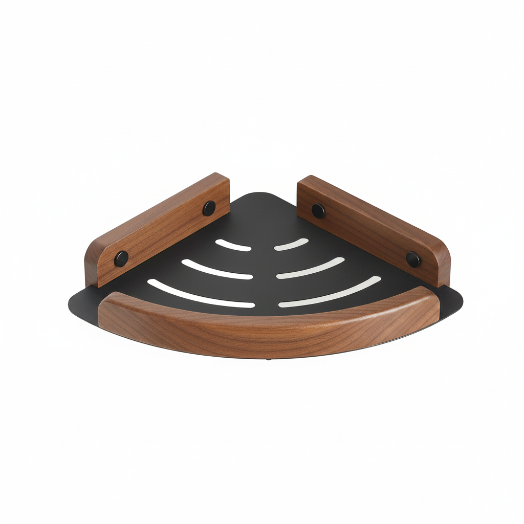 sanisupreme-wand-hoekplank-doucherek-mat-zwart-walnoot-rand-28-cm-rvs-5307387_c080099b-2555-40c9-9c1b-98f8ba2ed9a8