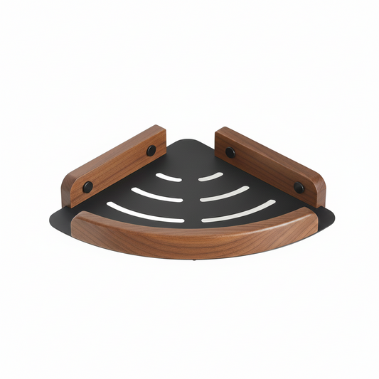 sanisupreme-wand-hoekplank-doucherek-mat-zwart-walnoot-rand-28-cm-rvs-5307387_c080099b-2555-40c9-9c1b-98f8ba2ed9a8