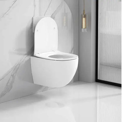 Sanisupreme Wandcloset Toilet Mechelen Mat Wit