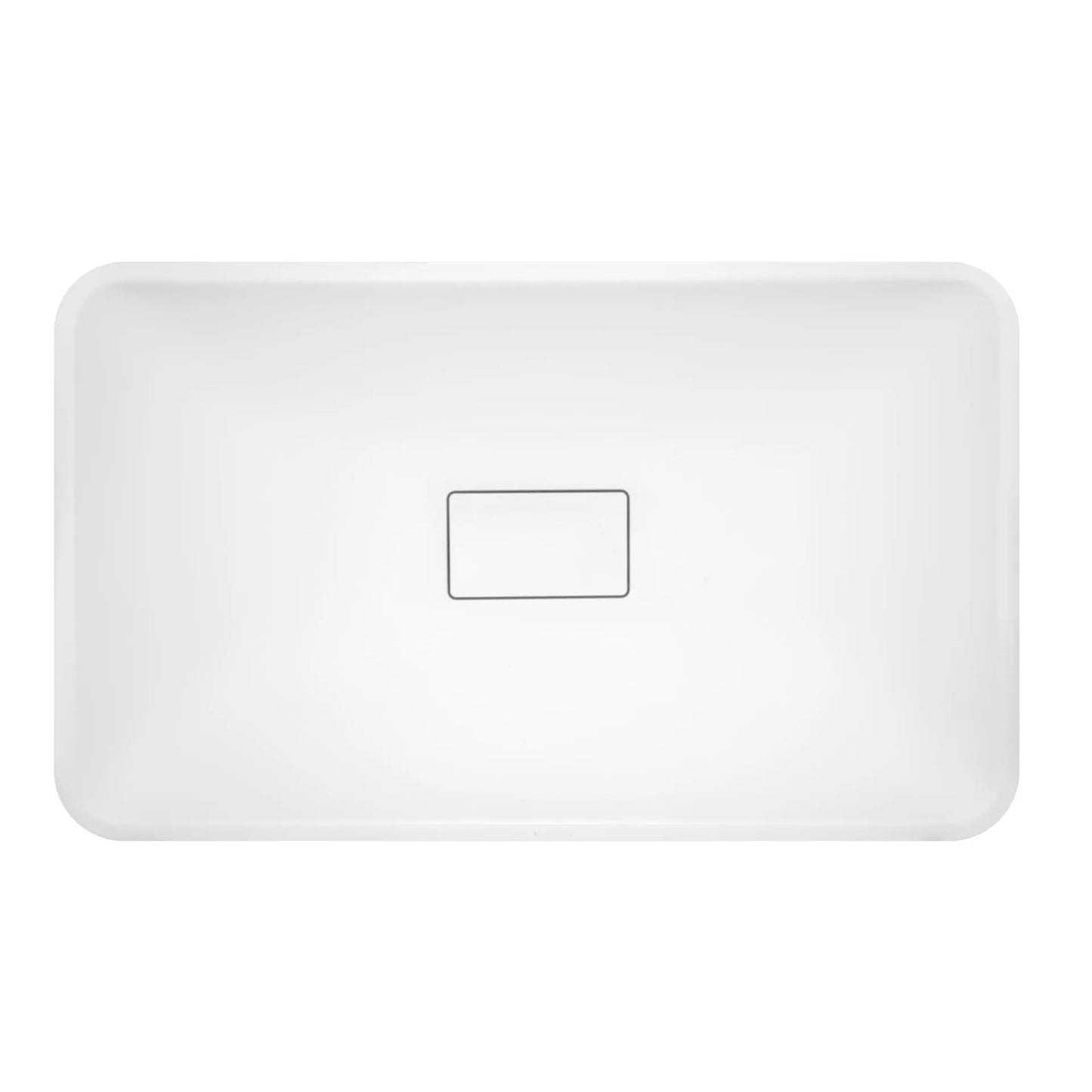 SaniSupreme Waskom INDY 60x36 cm wit mat Solid Surface