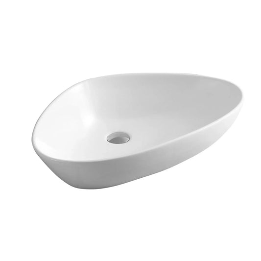 SaniSupreme Waskom Lyon 50x40,5x12 cm Keramiek Mat Wit