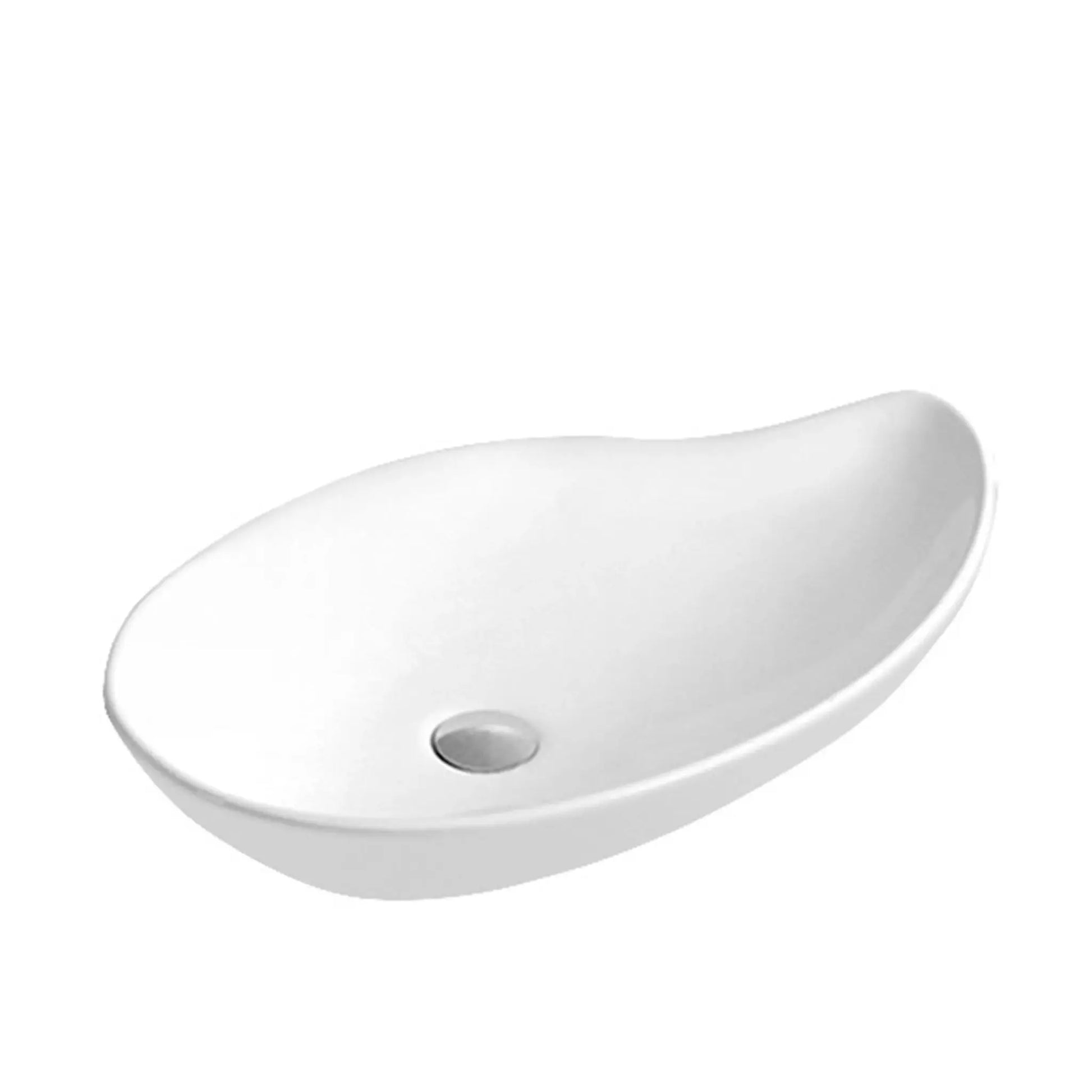 SaniSupreme Waskom Organo 52x34x15 cm Keramiek Mat Wit