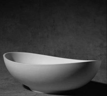 SaniSupreme Waskom OVAL 57x33x16 cm Mat Wit