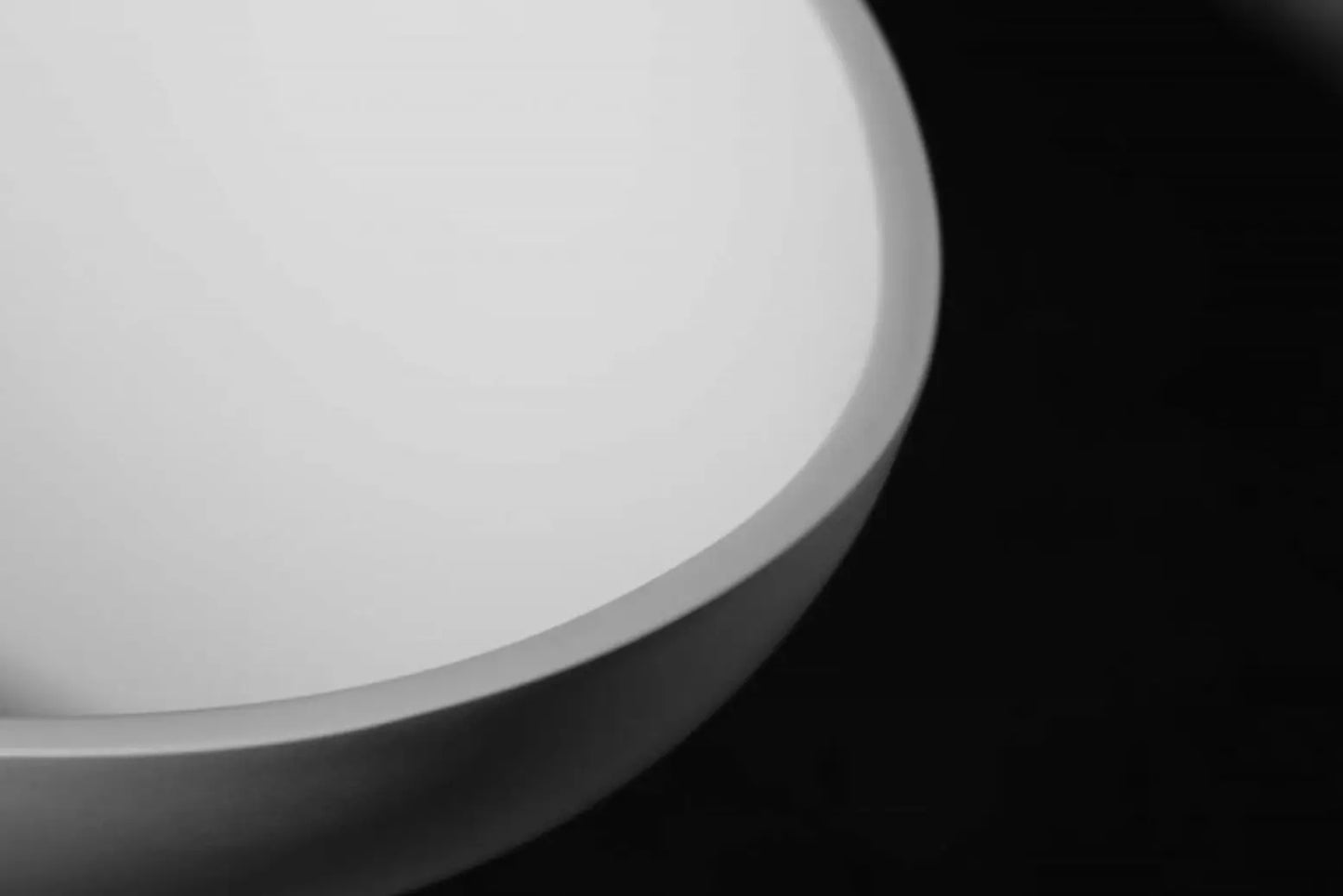 SaniSupreme Waskom OVAL 57x33x16 cm Mat Wit