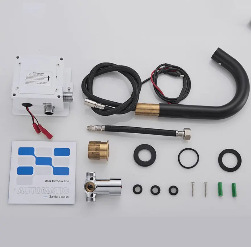 SaniSupreme Wastafel kraan opbouw met automatische sensor 33 cm koud en/of warm water