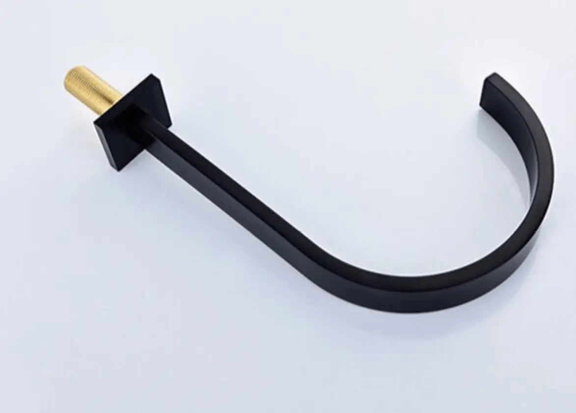 SaniSupreme Wastafelkraan - Badkraan San Marino bad inbouw - opbouw mengkraan model mat zwart