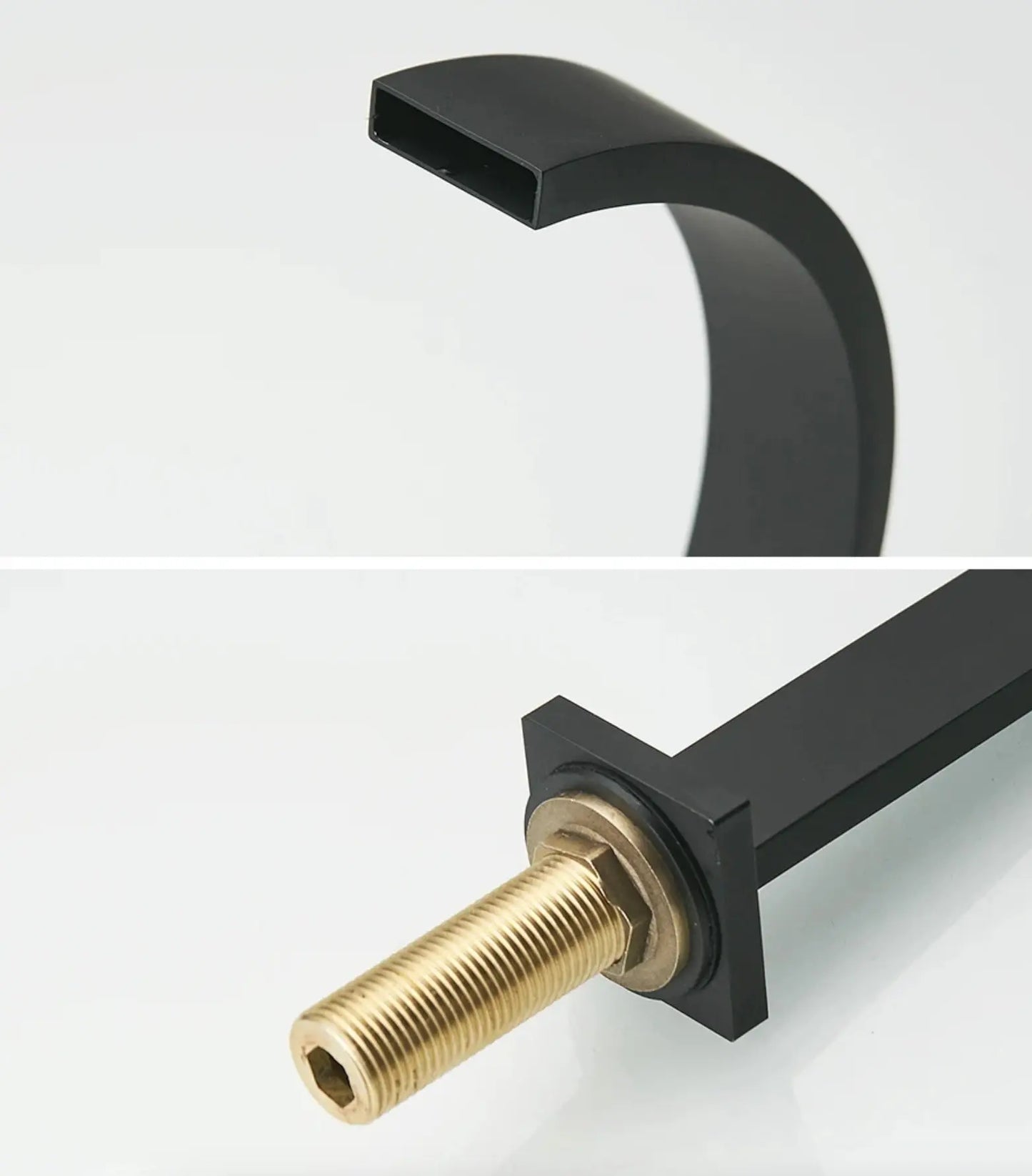 SaniSupreme Wastafelkraan - Badkraan San Marino bad inbouw - opbouw mengkraan model mat zwart