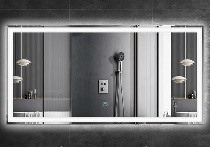 Spiegel Sanisupreme Design Aurora 90x60 cm