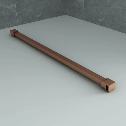 Stabilisatiestang Douchewand Sanisupreme HighLine Series 100 CM inkortbaar geborsteld koper