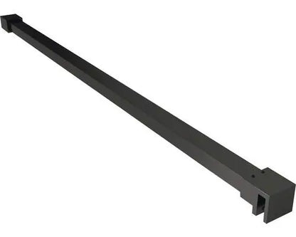Stabilisatiestang Douchewand Sanisupreme HighLine Series 100 CM inkortbaar mat zwart