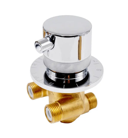 Thermostatische mengkraan G1/2 Heet koud water mengkraan Massief Thermostatische mengkraan G1/2 Heet koud water mengkraan Massief