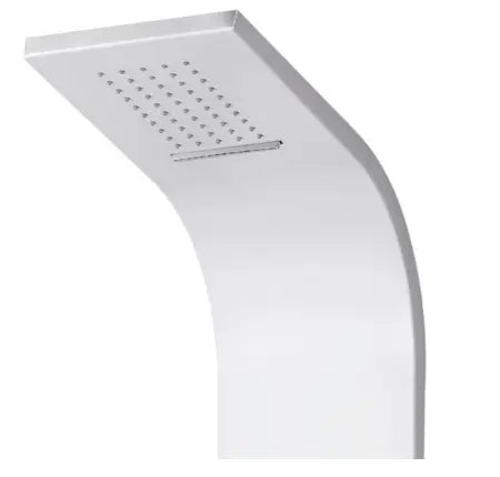 TWEEDEKANS SaniSupreme massage douchepaneel Creavit Aloni 160x20x7 cm wit