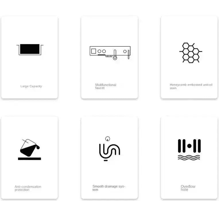 TWEEDEKANS SaniSupreme® Premium HighLine All - in - One Gootsteen - Multifunctioneel met Digitale Display