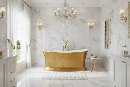 vrijstaand bad Bridge Gold 175 cm Goud SaniSupreme