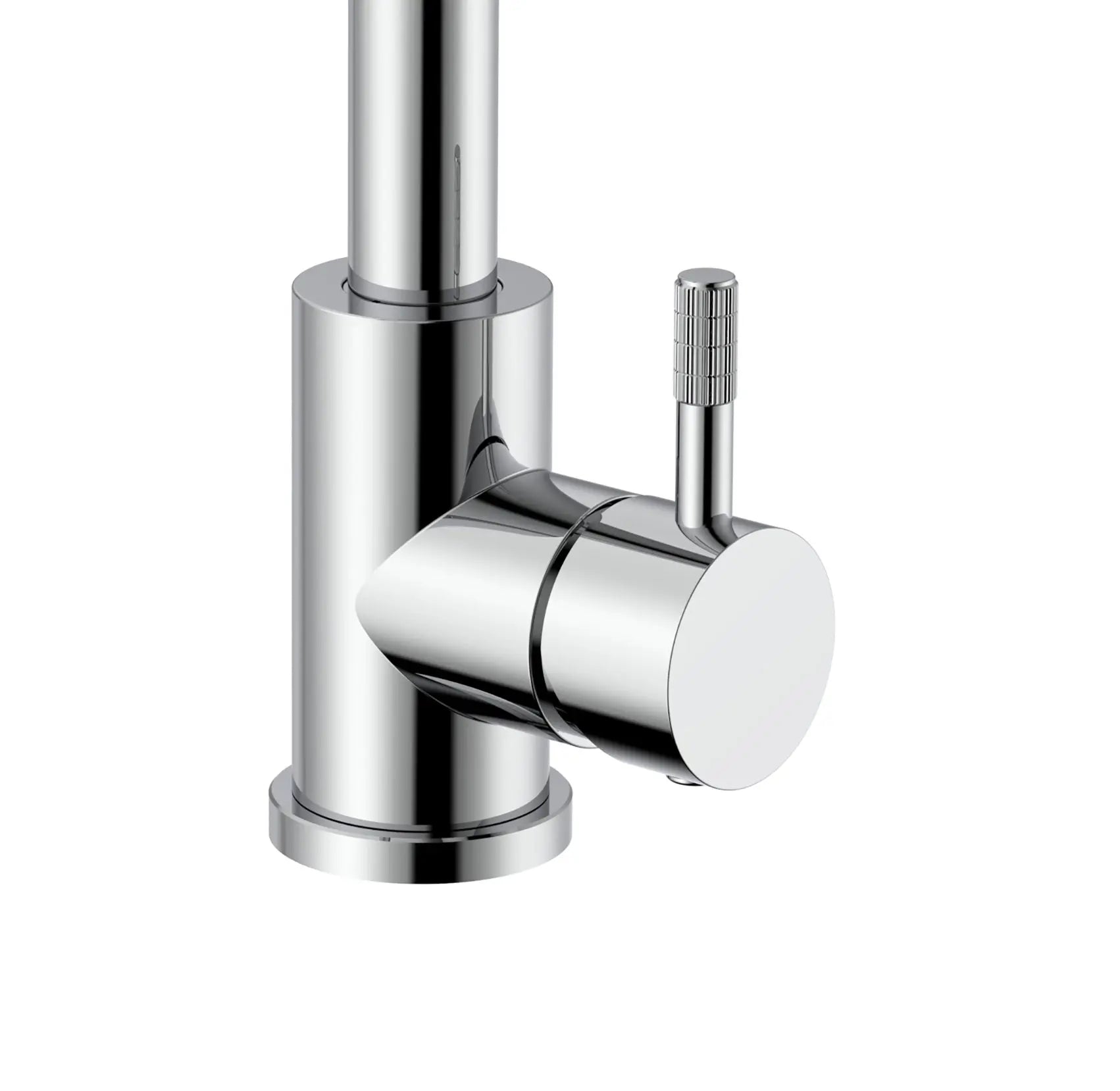 SaniSupreme Wastafelkraan Stria Cold-start Chroom PVD-Gecoat Sanisupreme