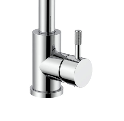 SaniSupreme Wastafelkraan Stria Cold-start Chroom PVD-Gecoat Sanisupreme