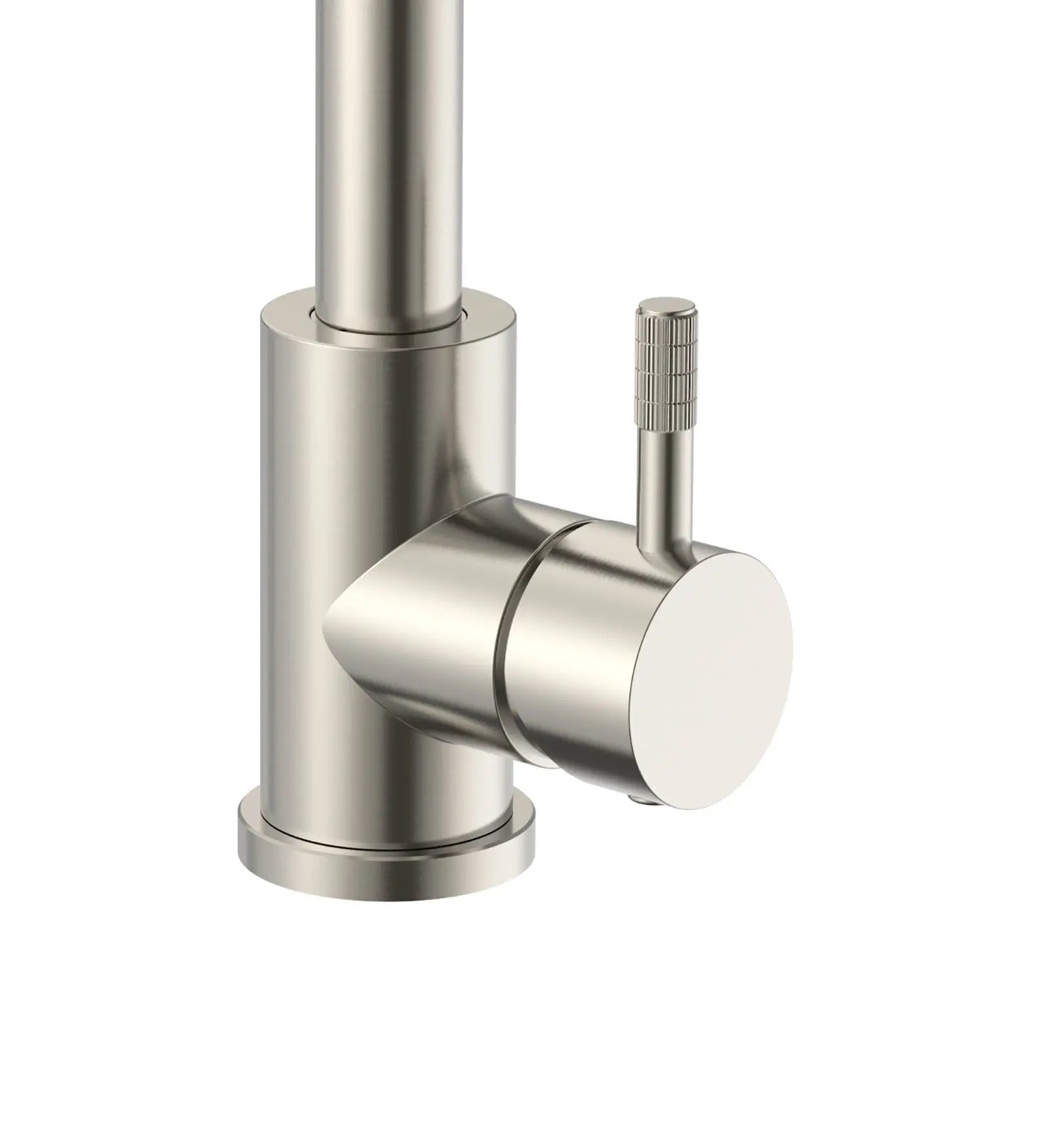 SaniSupreme Wastafelkraan Stria Cold-start Geborsteld RVS PVD-Gecoat Sanisupreme