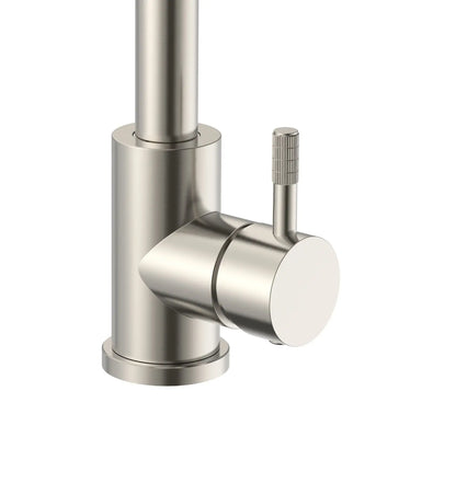 SaniSupreme Wastafelkraan Stria Cold-start Geborsteld RVS PVD-Gecoat Sanisupreme