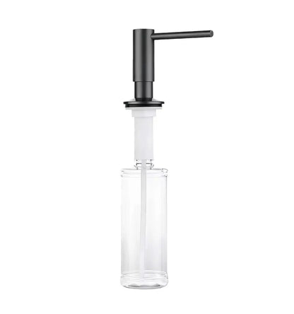 SaniSupreme inbouw zeepdispenser messing chroom gunmetal Sanisupreme