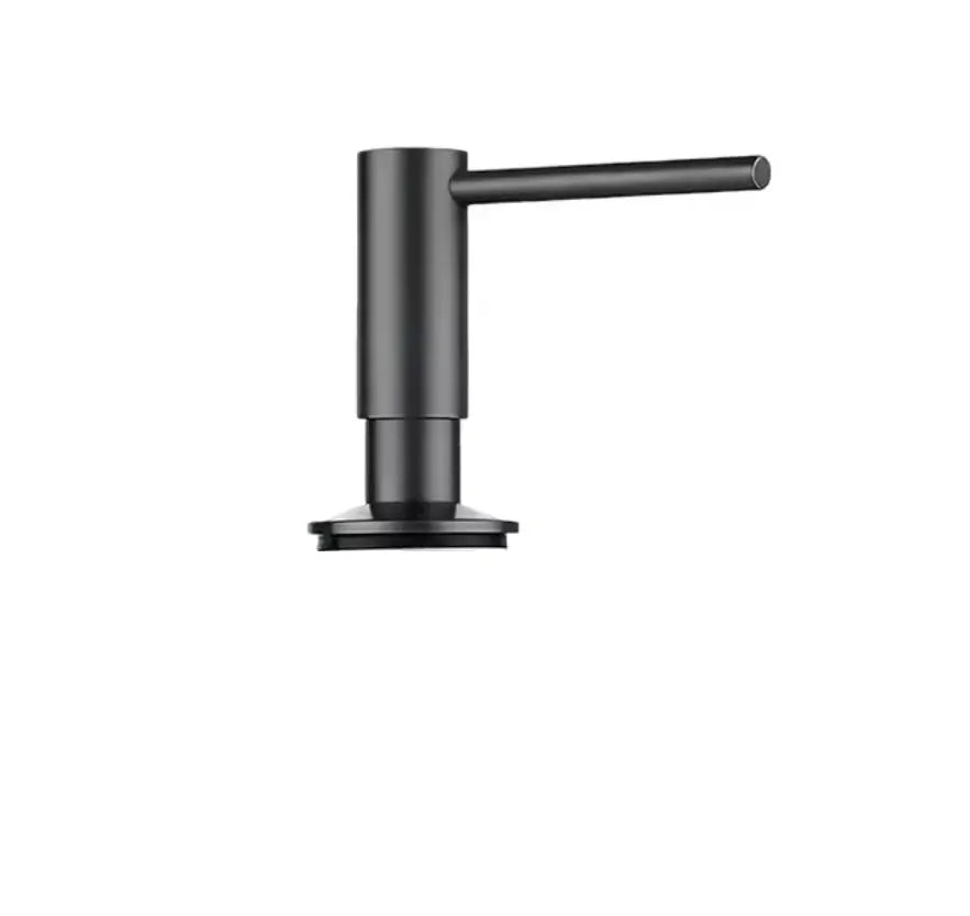 SaniSupreme inbouw zeepdispenser messing chroom gunmetal Sanisupreme
