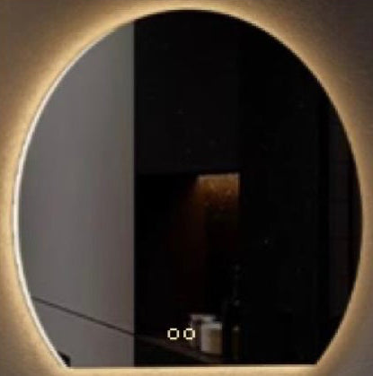 SaniSupreme Aloni Zonsopkomst Early Rise Badkamerspiegel 120 x 100 cm met led verlichting, verwarming en touch schakelaar Sanisupreme