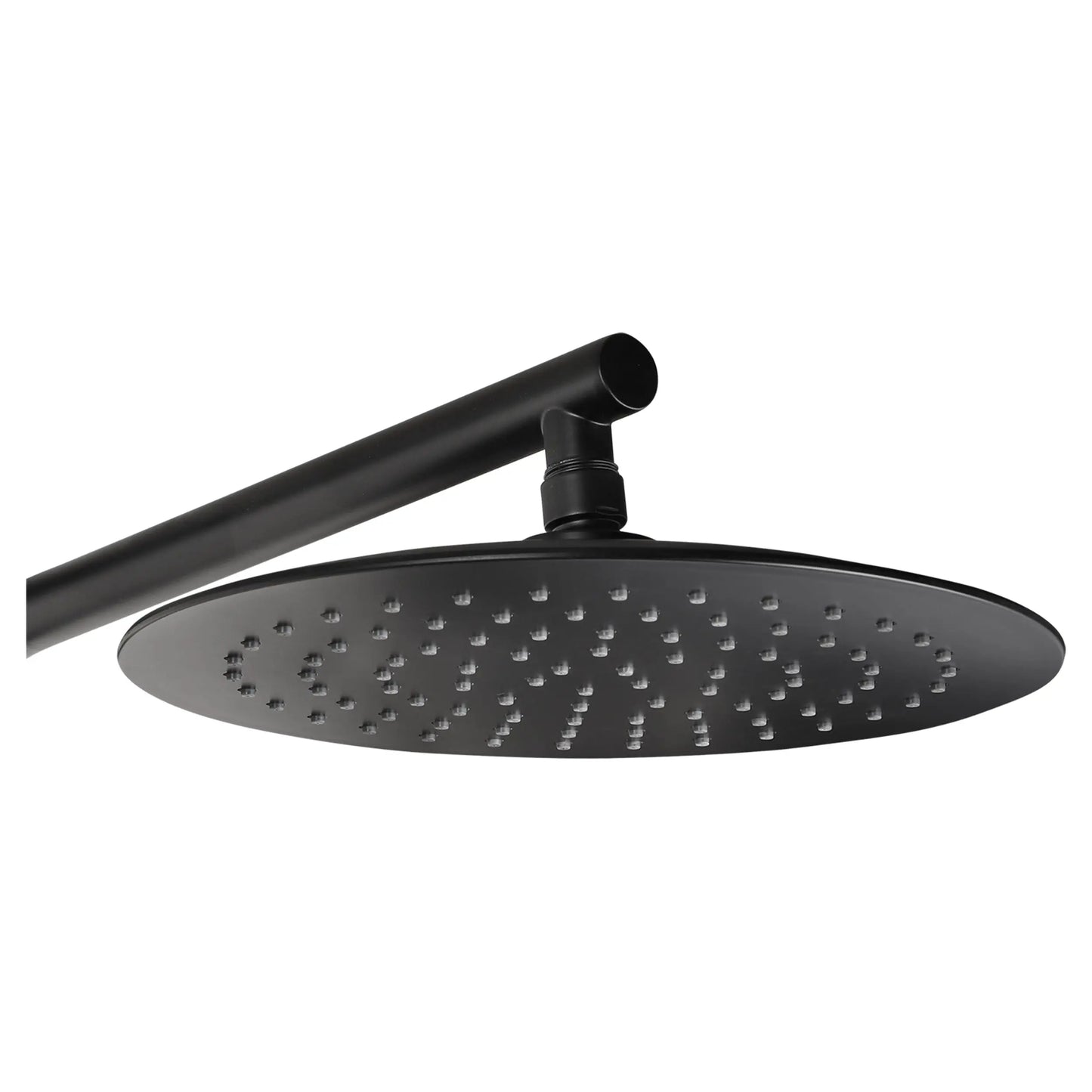 SaniSupreme® Differnz Thermoline Doucheset Regendouche Thermostaat mat zwart Sanisupreme