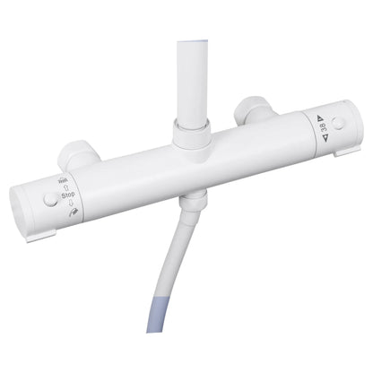 SaniSupreme® Differnz Thermoline Doucheset Regendouche Thermostaat Wit Sanisupreme