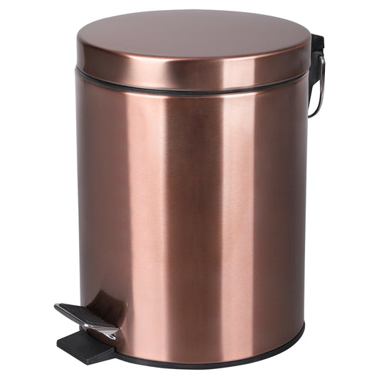 SaniSupreme DesignLine Pedal bin soft close Copper