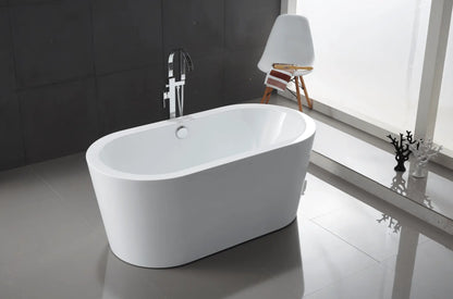 AKTIE SaniSupreme Aloni vrijstaand bad Rondo acryl 160 x 75 x 60 cm. ovaal glans finish