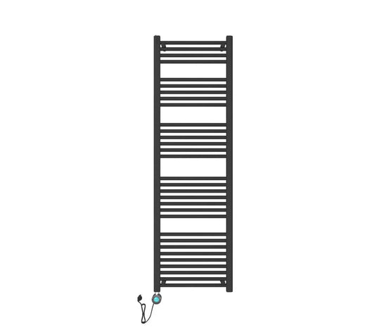 Badkamer Elektrische Radiator Handdoekverwarming 1800 x 550 Blackline mat zwart