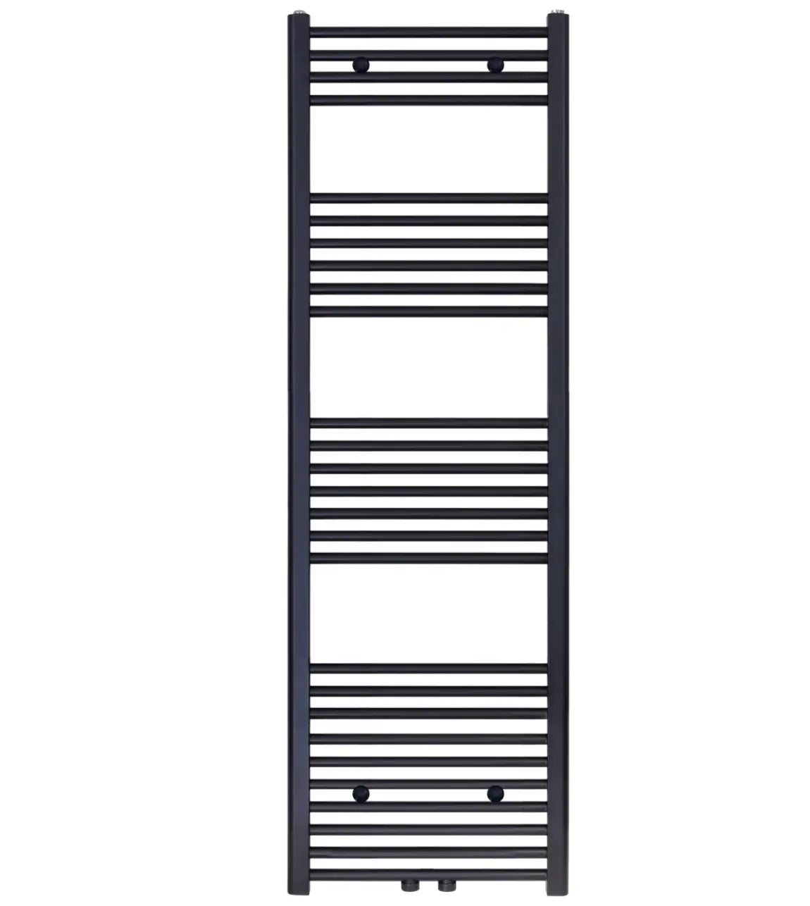 Badkamer Radiator Handdoekverwarming 1600 x 500 Blackline mat zwart