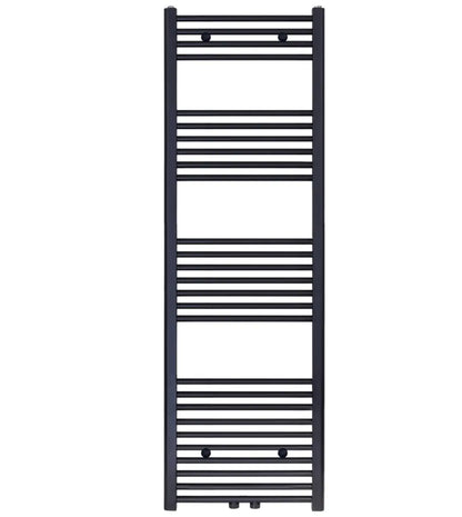 Badkamer Radiator Handdoekverwarming 1600 x 500 Blackline mat zwart