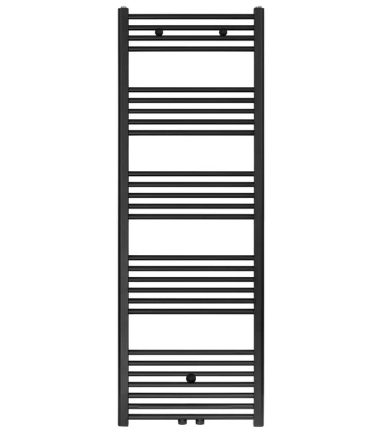 Badkamer Radiator Handdoekverwarming 1600 x 600 Blackline mat zwart