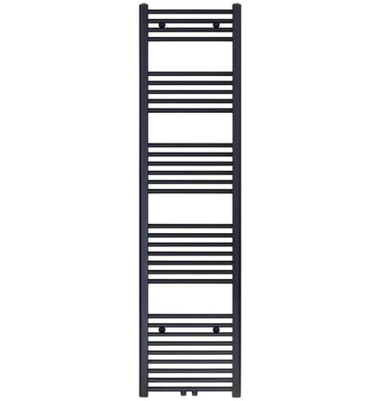 Badkamer Radiator Handdoekverwarming 1800 x 400 Blackline mat zwart