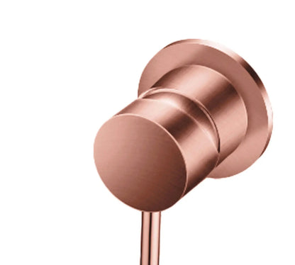 Creavit Aloni inbouw wastafelkraan mengkraan keramisch geborsteld koper