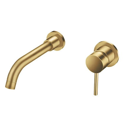 Creavit Aloni inbouw wastafelkraan mengkraan keramisch goud brushed