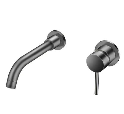 Creavit Aloni inbouw wastafelkraan mengkraan keramisch gunmetal