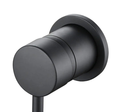 Creavit Aloni inbouw wastafelkraan mengkraan keramisch mat - zwart