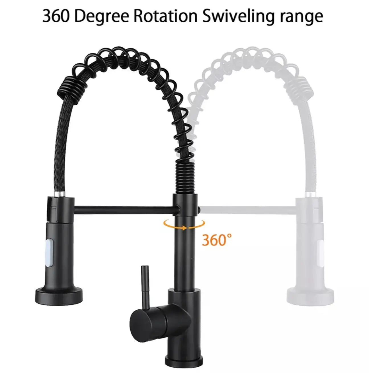 Creavit Aloni thermostatische keukenkraan met Sproeikop Chroom
